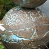 traumhafte Garten Stele aus frostfester Keramik Bild 4