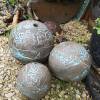 traumhafte Garten Stele aus frostfester Keramik Bild 6