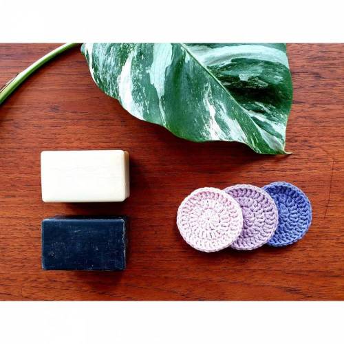 Nachhaltigkeit - Abschminkpads gehäkelt (3er Set)