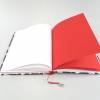 Reisetagebuch, Notizbuch, DIN A5, 150 Blatt, blau weiß rot Bild 4