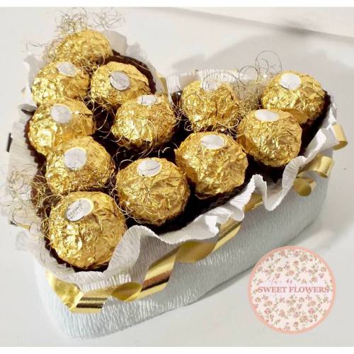 Rocher Pralinen Herz - Geschenk Schokolade Geschenk Schokolade Geburtstag