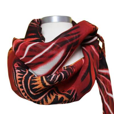 Damen Loopschal Loop Sommer Schal Ethno