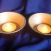 2er Set Teelichthalter innen Goldfarbig,aussen mattschwarz.Licht,Kerzen,Deco,Windlicht Bild 5