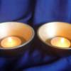 2er Set Teelichthalter innen Goldfarbig,aussen mattschwarz.Licht,Kerzen,Deco,Windlicht Bild 6