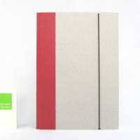 Skizzenbuch, hell-rot, Notizbuch, 24,5 x 17 cm, Büttenpapier, 90 Blatt Bild 4