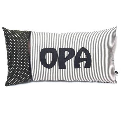 Weihnachtsgeschenk Opa Kissen, Kissen für Opa in braun, Geschenk zum Geburtstag, Vatertag gerne auch für Oma