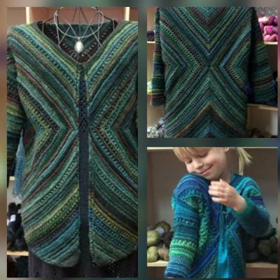 Gestrickte Jacke *Mystery*