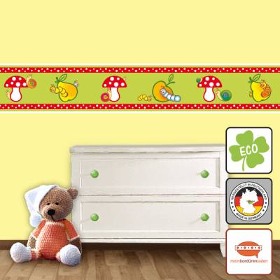 ECO Kinderbordüre: Fliegenpilz - 18 cm Höhe