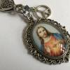 Taschenanhänger/Schlüsselanhänger mit Jesusbild Bild 6