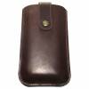 Smartphonetasche Leder dunkelbraun - individuelle Anfertigung Bild 3