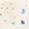 ECO Kinderbordüre: Kleine Blumenfee - nach Aquarellart - 18 cm Höhe Bild 8