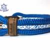 Hundehalsband maritim Marke AlsterStruppi verstellbar blau weiß Bild 3