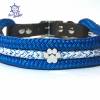 Hundehalsband maritim Marke AlsterStruppi verstellbar blau weiß Bild 7