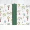 Notizbuch, DIN A5, grün, Bäume, Recyclingpapier, Hardcover Bild 2
