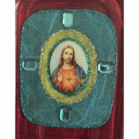 Kühlschrank-Magnet mit Jesusbild Bild 1