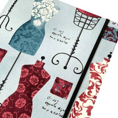 Notizbuch Tagebuch "Dressmaker´s Doll " Nähen Hobby Schneidern Handarbeit