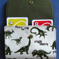 Kartenetui / Kartenhülle / Kartentasche "Dinos" für UNO oder SkipBo Bild 5