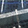 Mantelstoff Jackenstoff Bouclé Woll - Boucle Tweed Stoff gewebt schwarzblau- blau- smaragd - wollweiss (1m/22,-€ ) Bild 2