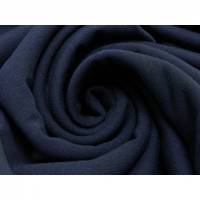 Sweat Baumwoll - Sweat Shirt Stretch uni einfarbig marine Oeko-Tex Standard 100 ( 1m/13,-€) Bild 1