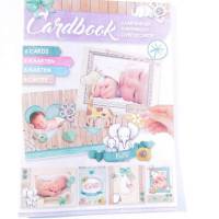 Stanzteile Kartenbuch Baby Cardbook Bild 1