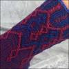 Mappe *Socks in Between* - 6 Strickanleitungen für zweifarbige kreative Socken im Matrix-Stil Bild 6