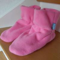 Hot socks, Wärmeschuhe, Kirschkern-Schlappen, Farbwahl, Unikat hessmade Bild 5