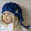 Kleinkind Sportive Mütze in Blau und Marine aus 100% Polyacryl Bild 3