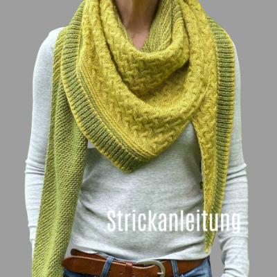 Strickanleitung Lizas Tuch Keltenwind