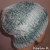 Mütze für Sie & Ihn in der Größe S/Schilfgrau im Farbverlauf, gestrickt aus Bio- Baumwolle von Lana Grossa Bild 9