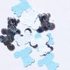Pailletten Bär 3-farbiges Set Deko hellblau Taufe Bild 2
