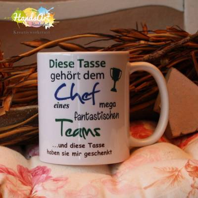 Tasse - Diese Tasse gehört dem Chef