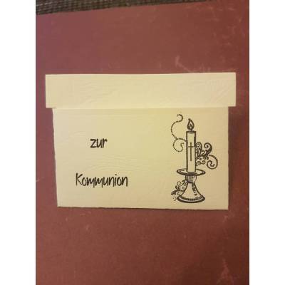 Gutscheinverpackung - Kommunion