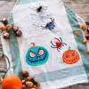 6 x Stickdatei, Stickmuster - Embroidery *Kürbisse* aus der Halloween Serie by Bine Brändle Bild 5