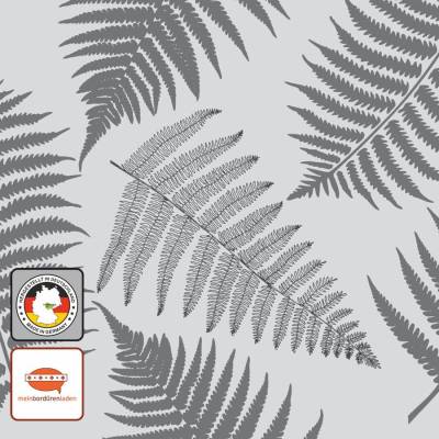 Vlies Bordüre: Farn - optional selbstklebend - 15 cm Höhe