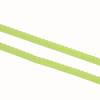 elastisches Einfassband mit bestickter Wellenkante in limetten grün Bild 2