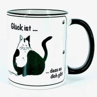 Tasse Geschenk Weihnachten Katze Lieblingstasse mit wertschätzenden Sprüchen Bild 1