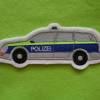 Applikation / Aufnäher Polizeiauto Bild 2
