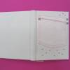 Notizbuch, rosa pink, DIN A5, 300 Seiten, Jeans Upcycling Bild 3