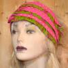 Haarband Stirnband Schal - Pink Bild 3