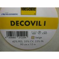Vlieseline  Decovil I,Freudenberg fixierbar 90 cm (1m/13,-€)