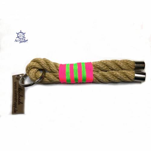 Schlüsselanhänger mit Neonfarben AlsterStruppi