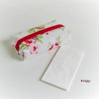 Taschentuchtasche Rosenrot Bild 1