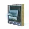 Toilettenpapierhalter, Klorolle, Fotografie, Foto auf Holz, im Quadrat, 10 x 10 cm Bild 3