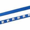 1 Meter Band, Schmuckband, Velvet, Armband, Gürtel, hellblau, dunkelblau, braun Bild 7