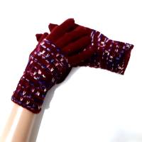 Handschuhe gestrickt in Gr. S, Damenhandschuhe Bild 2
