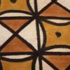 Kissenbezug Afrika, handgewebtes Baumwolltuch, traditionelle Muster, warme Brauntöne, ca. 60x60 cm Bild 3