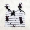 Baby Jungen Mädchen Unisex Katzen-Set Pumphose-Mütze-Tuch Geschenk Geburt "Black Cat Gr. 56 SOFORTKAUF Bild 3