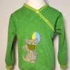 Sweatshirt in Gr. 86/92 mit Drachenstickerei in grün Bild 2