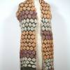 Eleganter Schal in Brauntönen, gestrickter Winterschal Damen, Kuschelschal für Frauen, Weihnachtsgeschenk Bild 10