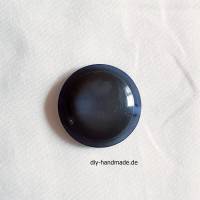 blaugrüner Vintageknopf, gebraucht 34 mm, Bild 1